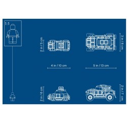 Rallyeauto 1967 Mini Cooper S und Buggy 2018 Mini John Cooper Works - NEU (75894)